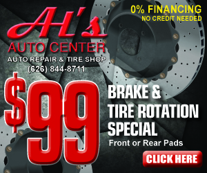 $99 Brake and tire rotation special